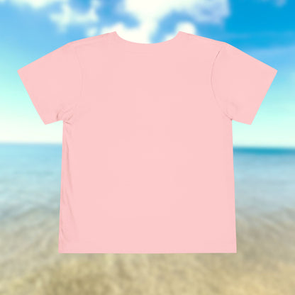 Colorful Trout Toddler Short Sleeve Tee | Fishing Theme Cotton Shirt