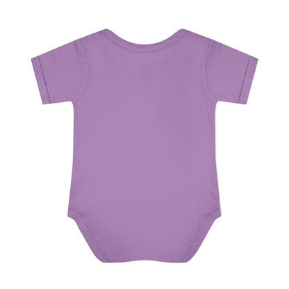 Owl Feather Infant Bodysuit — Cotton Onesie in Summer Colors