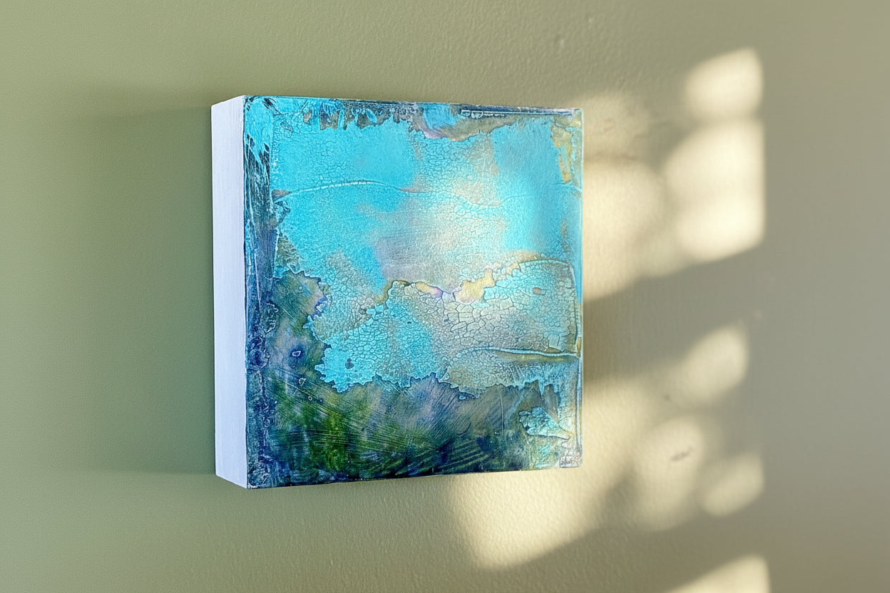 Diptych- Lichen & Time