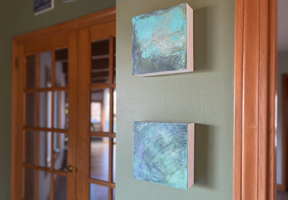 Diptych- Lichen & Time