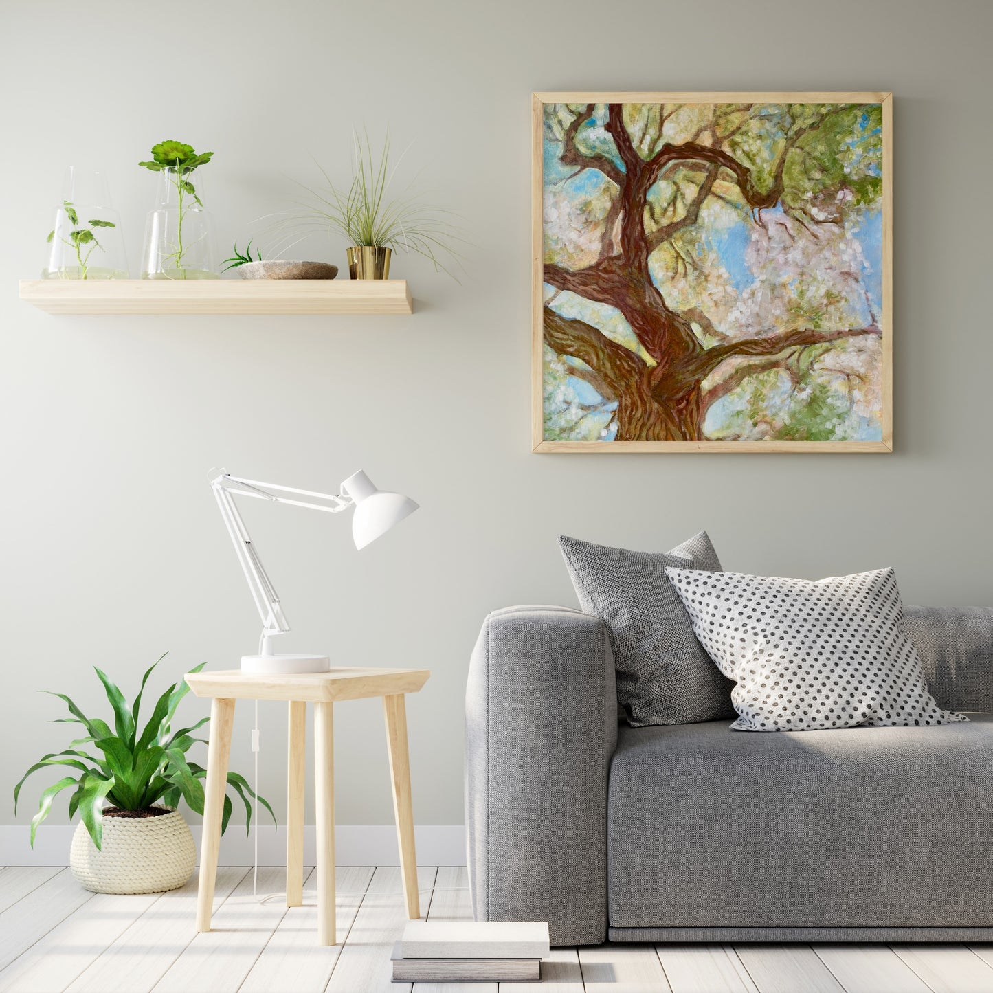 Balm of Gilead, 30"x30" Original Oil Painting